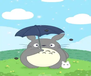 Khám phá ảnh chibi Totoro dễ thương mê hoặc mọi tín đồ anime
