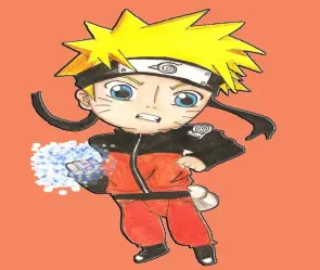 Ảnh chibi Uzumaki Naruto dễ thương khiến fan phát cuồng