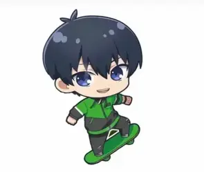 Ảnh chibi Yoichi Isagi 2025 bùng nổ khiến fan đứng hình