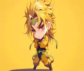 Khám phá bộ sưu tập ảnh chibi Dio Brando đầy ấn tượng