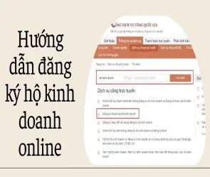 Hướng dẫn đăng ký hộ kinh doanh online tiết kiệm thời gian
