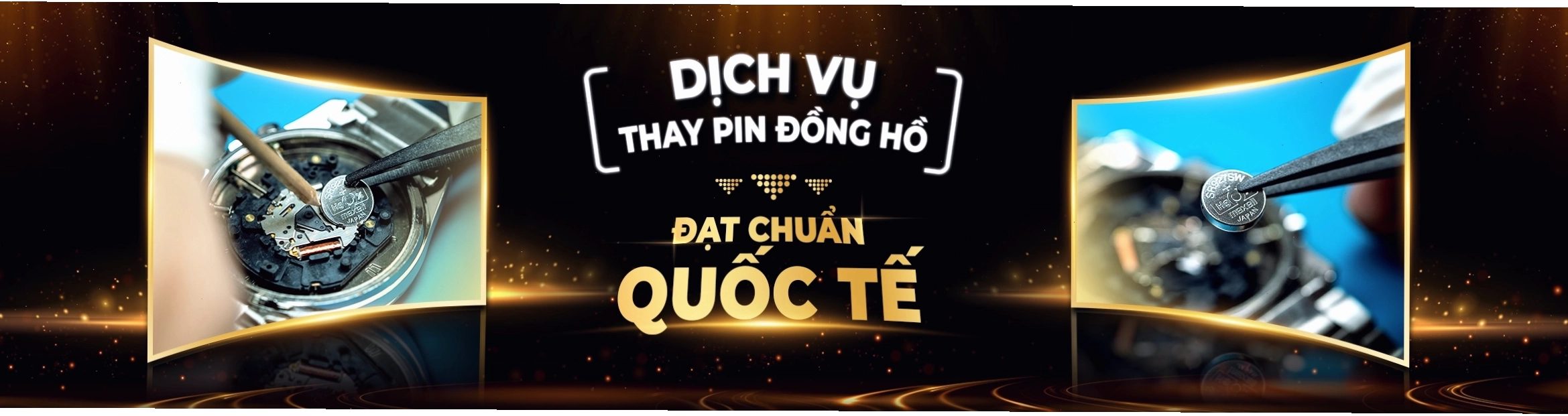 Dịch vụ thay pin đồng hồ đeo tay chính hãng cho mọi thương hiệu