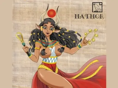 Tóm tắt truyện thần Hathor - Sức mạnh và sắc đẹp Ai Cập