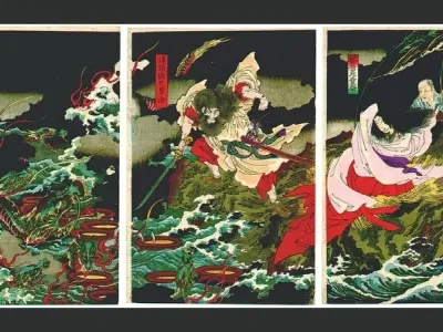 Tóm tắt truyện Yamata no Orochi theo bản gốc Nhật Bản