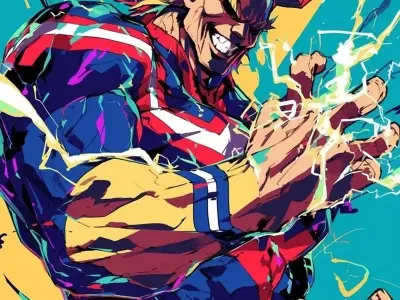 Ảnh All Might đẹp hùng dũng khiến fan My Hero xúc động