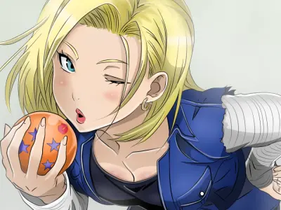 Bộ ảnh Android 18 quyến rũ và mạnh mẽ trong Dragon Ball