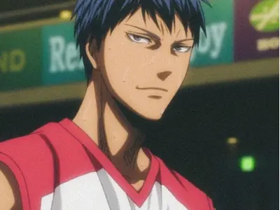 Ảnh Aomine Daiki đầy cá tính và kỹ năng vượt trội trên sân