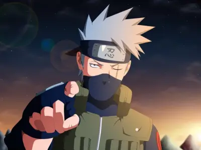 Ngắm ảnh Kakashi bí ẩn với chiếc mặt nạ che nửa gương mặt