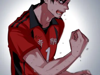 Ảnh Kuroo ấn tượng khắc họa thần thái đội trưởng Nekoma