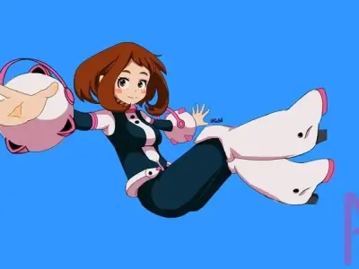 Ảnh Ochako khiến cộng đồng fan My Hero Academia bùng nổ