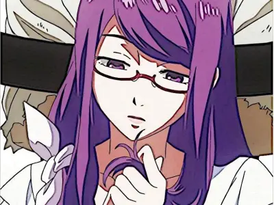 Ảnh Rize Kamishiro đẹp bí ẩn khiến fan Tokyo Ghoul mê mẩn