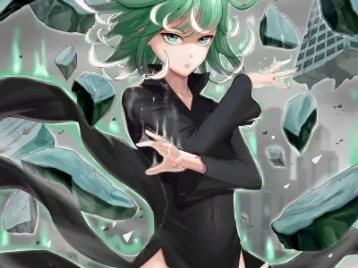 Ảnh Tatsumaki nữ anh hùng S cấp cực mạnh khiến fan mê