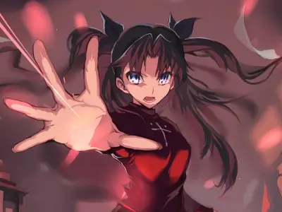 Ảnh Tohsaka xinh đẹp đầy quyến rũ trong Fate Stay Night