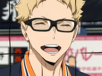 Ảnh Tsukishima Kei lạnh lùng cuốn hút trong Haikyuu