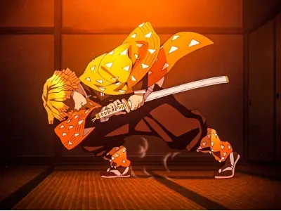 Bộ ảnh Zenitsu chất lượng cao cuốn hút cộng đồng anime