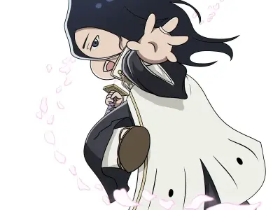Tổng hợp ảnh chibi Byakuya Kuchiki cực đẹp và sống động