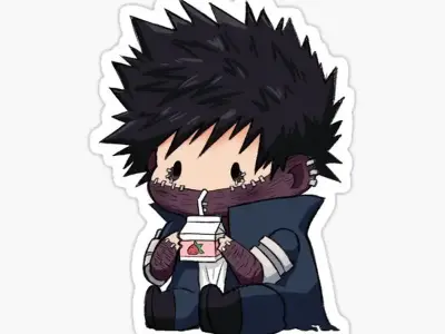 Ảnh chibi Dabi cực ngầu 2025- Lửa xanh