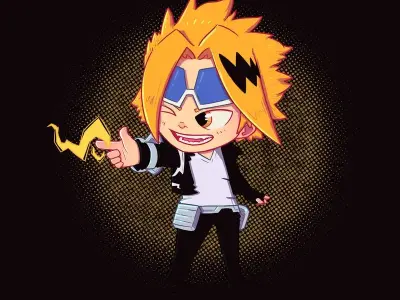 Tổng Hợp Ảnh Chibi Denki Kaminari Gây Sốt Cộng Đồng Mạng