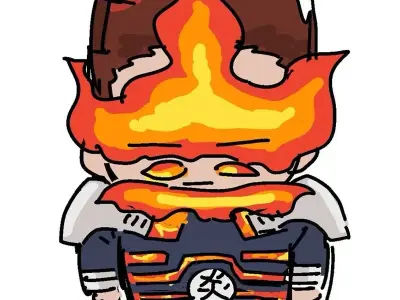 Trọn bộ ảnh chibi Endeavor cực ngầu đốn tim fan hâm mộ 2025