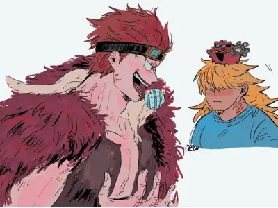 Hình ảnh chibi Eustass Kid chất lượng cao cho fan One Piece mê mẩn