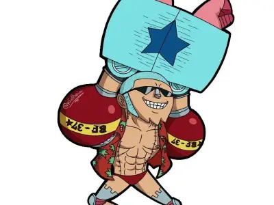 Bộ ảnh chibi Franky Franklin đáng yêu khiến fan mê mẩn ngay