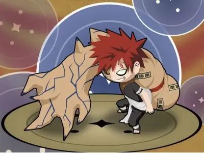 Tổng hợp ảnh chibi Gaara cute phiên bản độc đáo và sinh động