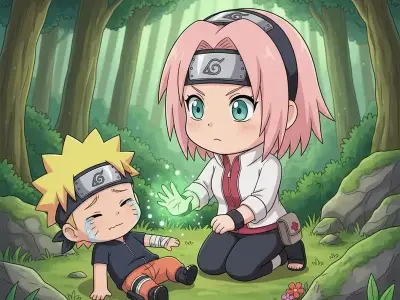 Ngắm trọn bộ ảnh chibi Haruno Sakura đáng yêu ngất ngây