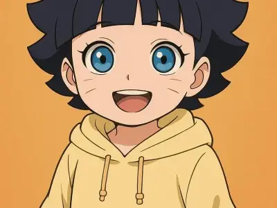 Hình ảnh Himawari Uzumaki chibi đẹp mắt chuẩn HD hấp dẫn
