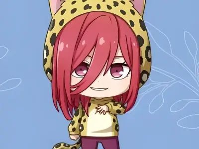 Ngắm Ảnh Chibi Hyoma Chigiri 2025 Mỹ Nam Siêu Đáng Yêu