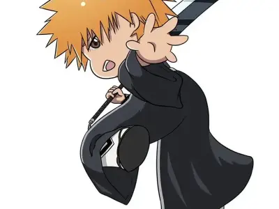 Ảnh chibi Ichigo Kurosaki cực dễ thương đầy sáng tạo
