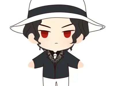 Tổng hợp hình ảnh chibi Kibutsuji Muzan đẹp và sáng tạo