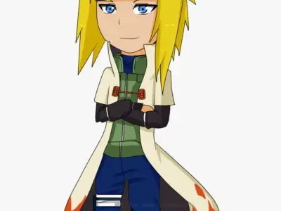 Hình ảnh chibi Minato Namikaze đẹp nhất dành cho fan Naruto