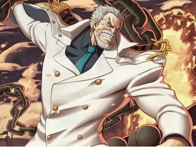 Hình ảnh Monkey D. Garp từ manga đến anime đầy ấn tượng