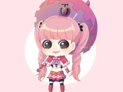 Khám phá ảnh chibi Perona siêu dễ thương cho fan anime