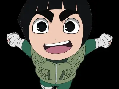 Cập nhật ảnh chibi Rock Lee dễ thương nhất mọi thời đại