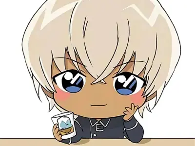 Ảnh chibi Tooru Amuro đẹp và dễ thương dành cho fan anime