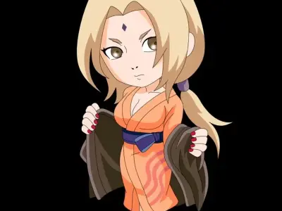 Ảnh chibi Tsunade đẹp nhất khiến fan Naruto mê mẩn