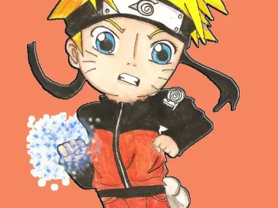 Ảnh chibi Uzumaki Naruto dễ thương khiến fan phát cuồng